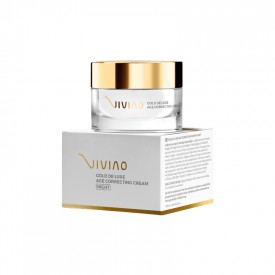 VIVIAO GOLD DE LUXE Krem NA NOC Korygujący objawy starzenia