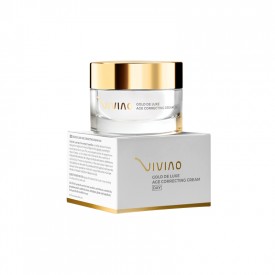 VIVIAO GOLD DE LUXE Krem NA DZIEŃ Korygujący objawy starzenia