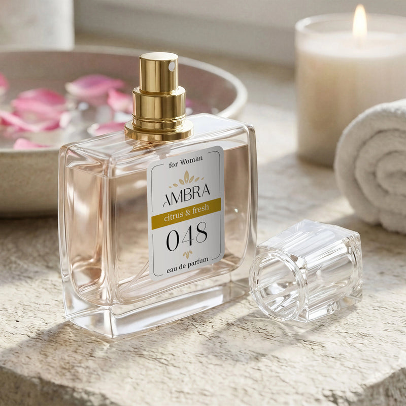 Francuskie perfumy Ambra 048 60 ml w aranżacji