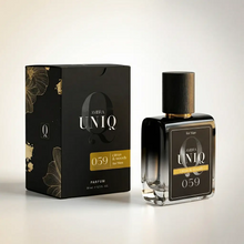 
                    
                      Francuskie perfumy Ambra UNIQ 059, kompozycja produktowa
                    
                  