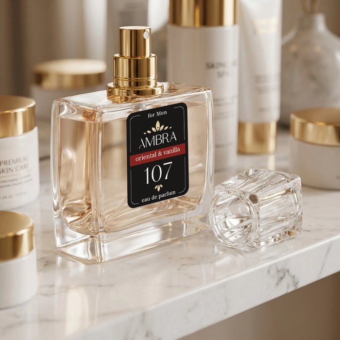Francuskie perfumy Ambra 107 108 ml w aranżacji