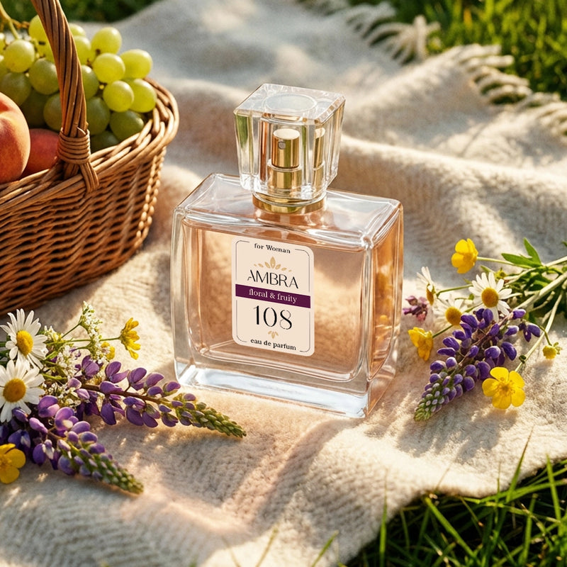 Perfumy lane Ambra 108 60 ml, ujęcie stylizowane