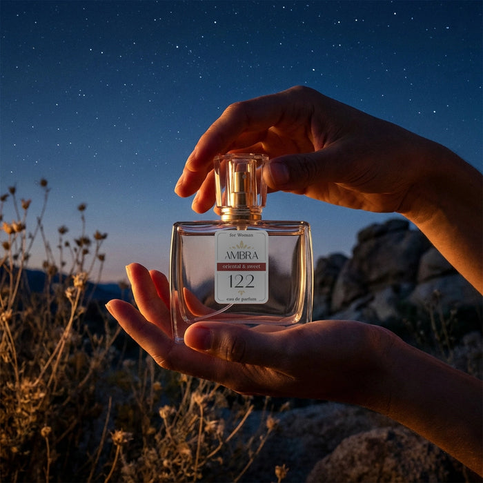 Perfumy lane Ambra 122 108 ml, ujęcie stylizowane