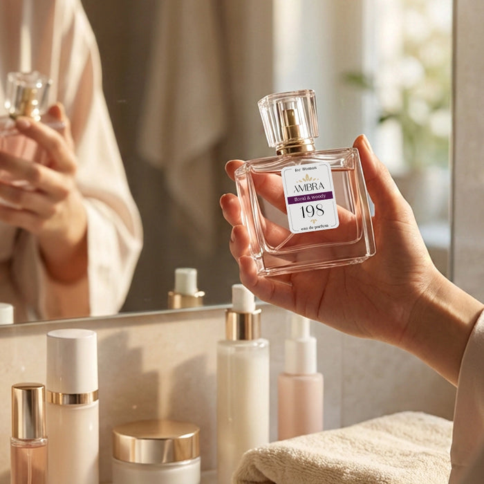 Perfumy lane Ambra 198 60 ml, ujęcie stylizowane