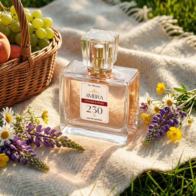 Perfumy lane Ambra 230 108 ml, ujęcie stylizowane