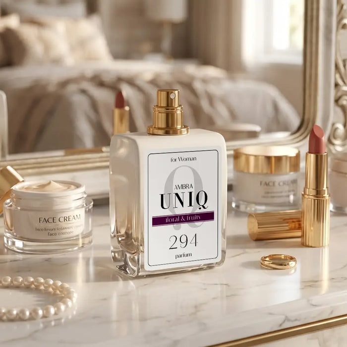 Perfumy lane Ambra UNIQ 294, aranżacja
