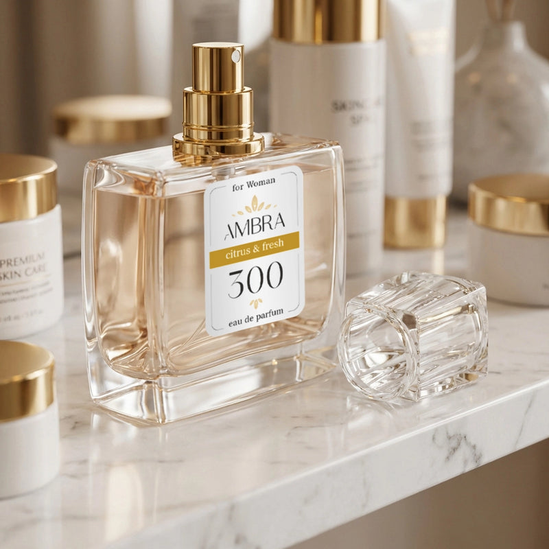Francuskie perfumy Ambra 300 108 ml w aranżacji
