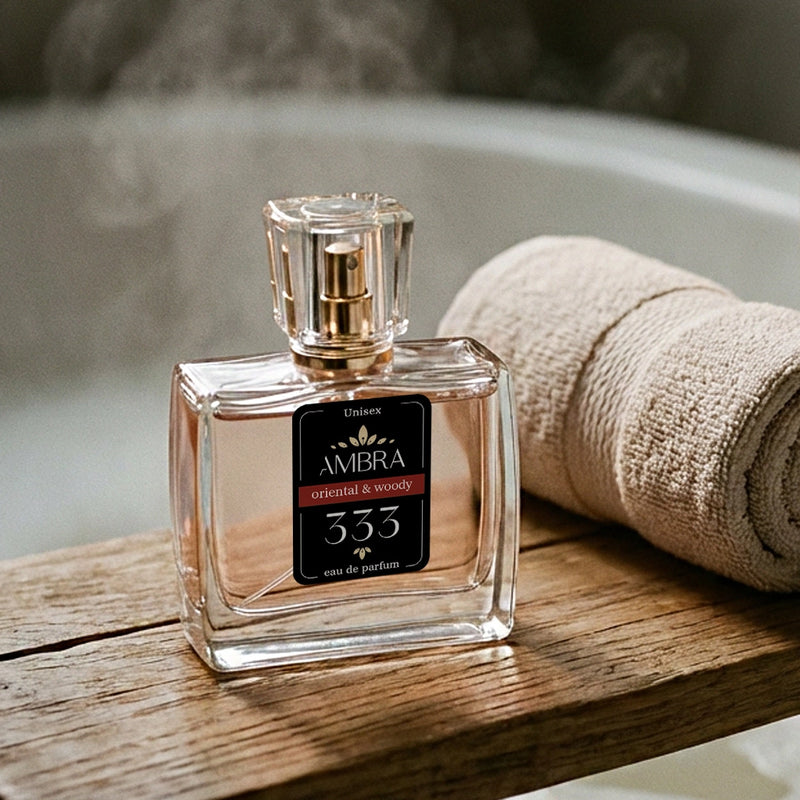 Francuskie perfumy Ambra 333 60 ml w aranżacji