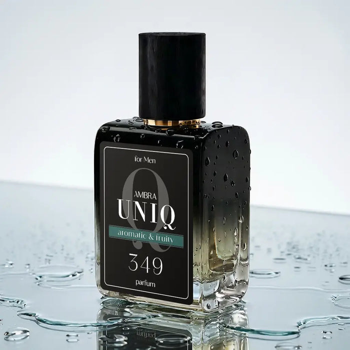Perfumy lane Ambra UNIQ 349, aranżacja