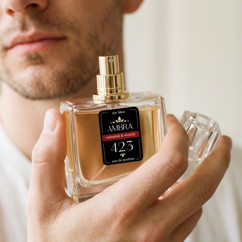 Francuskie perfumy Ambra 423 108 ml w aranżacji