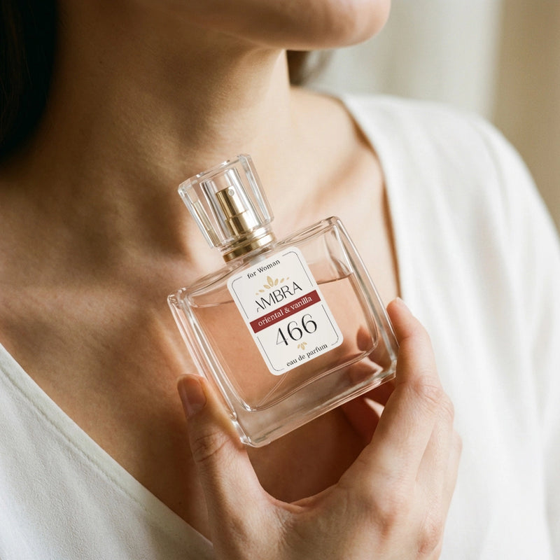 Francuskie perfumy Ambra 466 60 ml w aranżacji