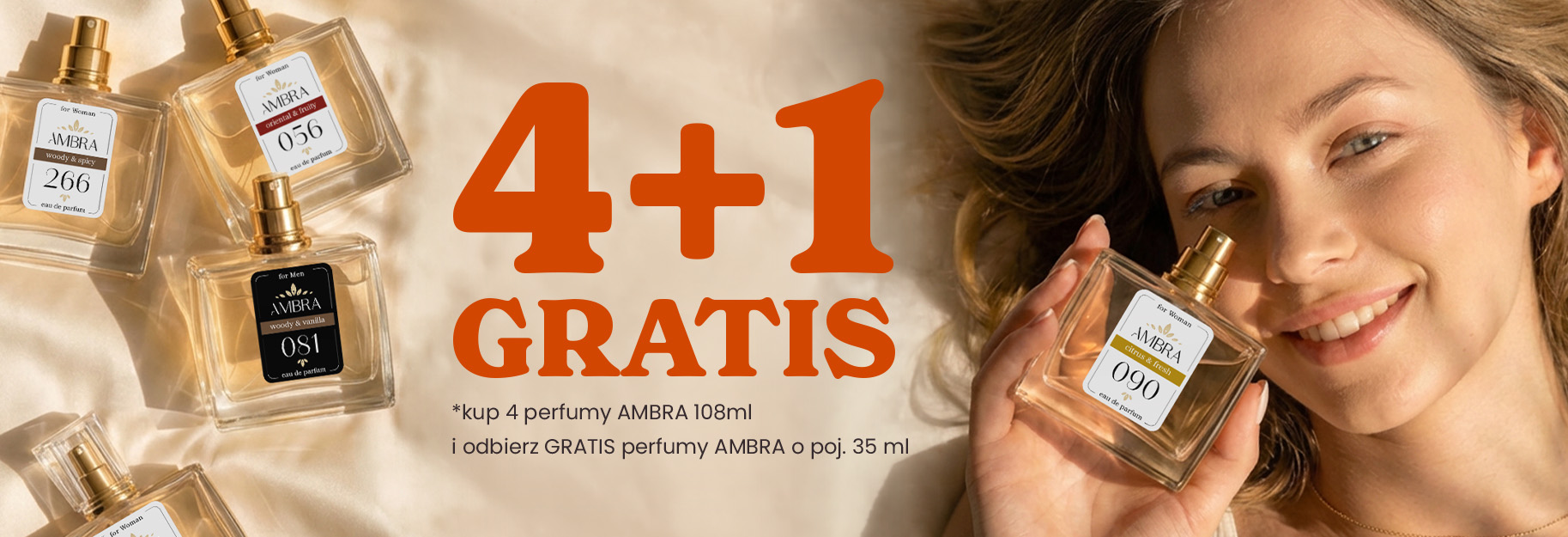 perfumy AMBRA gratis