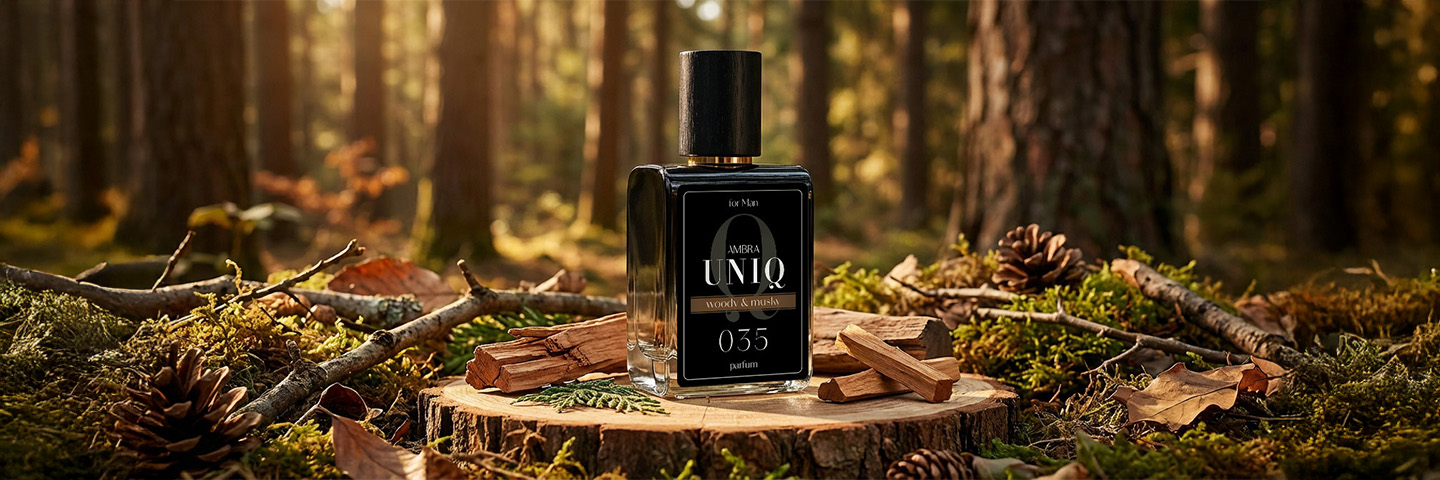 szyprowe perfumy Ambra UNIQ