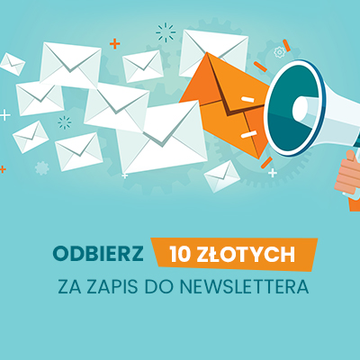 10zł za zapis do newslettera